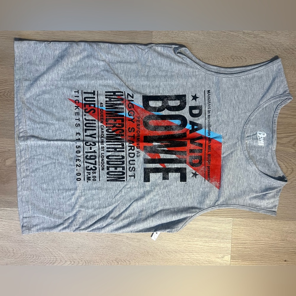 David Bowie Tank Top NWT